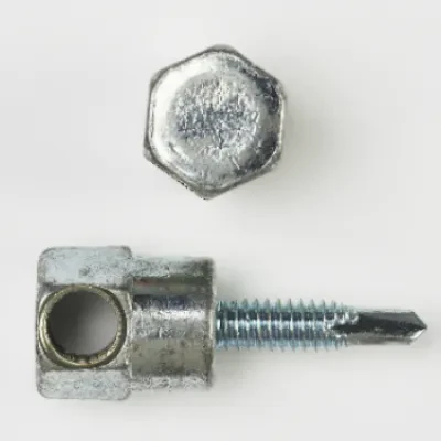 PECO FASTENERS 3/8-16 ROD SIZE" STEEL SIDE HANGER 100 PER BOX
