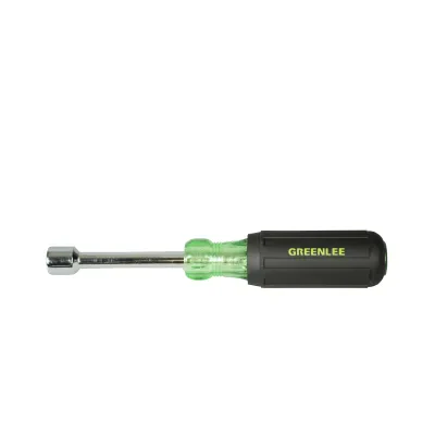 Magnetic nutdriver 7/16" x 3".  Rare earth magnetic tips for a strong hold on nuts and bolts. Color-coded handles and labeled shafts for easy part identification. Hollow shafts pro...