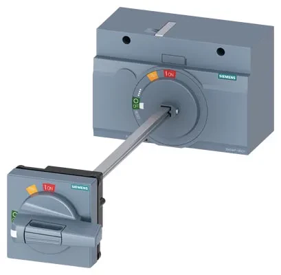 BREAKER 3VA DOOR MOUNTED ROTARY OPERATOR DMRO FOR 3VA63/4 GRAY STANDARD WITHOUTILLUMINATION KIT WITH DOOR INTERLOCK WITH DOOR OPENING FUNCTION HANDLE WITH 75 X 75 MM MASKING PLATE NEMA 3R, 12