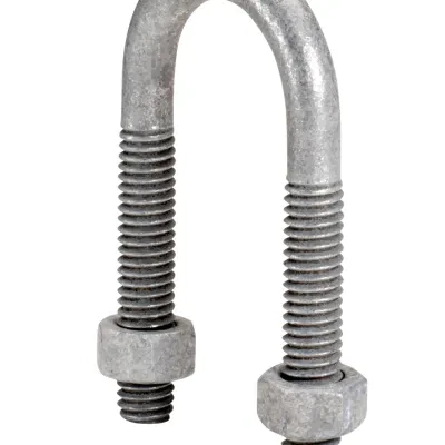 2" RMC U-Bolt with Hex Nuts, Hot Dip Galvanized