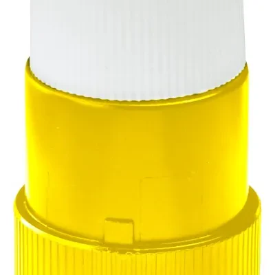 Locking Devices, Industrial, Female Nylon Connector Body, 20A 3-Phase Wye 120/208V AC, 4-Pole 4-Wire Non-Grounding, Non-NEMA, Screw Terminal, Yellow