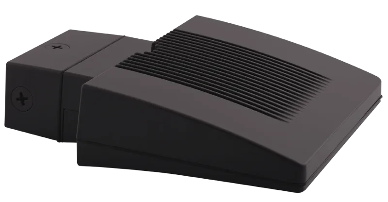 Lpack Wallpac 26W, 4000k, LED with Backplt & Junc Box with 120V Photocell