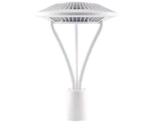 Area Light Post Top 26W,Type V 480V, Dimmable, 4000k, LED, White