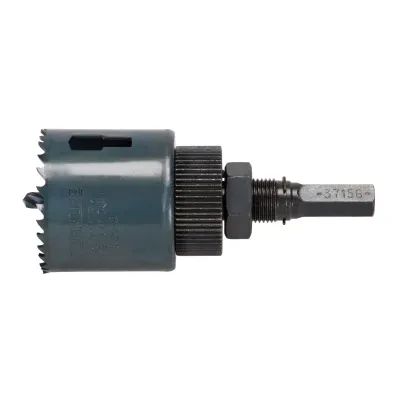 Shank Arbor with High-Speed Steel Pilot Drill Bit Bulk Pack of 30.  5/16" shank, 3/8" minimum chuck size.  Use with 1-1/4" - 2" Hole Saws.  The best arbor in the industry ensures a...