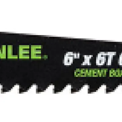 Recip Blade 6 TPE Carbide Tipped.  Specialty, Tapered, 6" x 3/4" x .05" (152 mm x 19 mm x 1.3 mm).  Designed to cut through tough construction materials suchas cast iron pipe, maso...