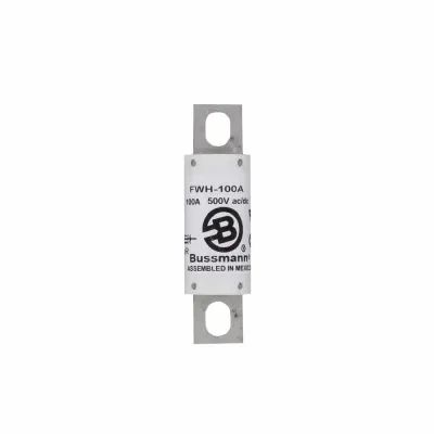 Eaton Bussmann series FWH high speed fuse, 1000 Vac, 800 Vdc, 100A, Non Indicating, High speed fuse, Stud