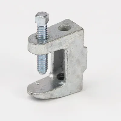 PECO FASTENERS 3/8" MALLABLE BEAM CLAMP EG 10 PER JAR FOR 5/8" MAX FLANGE THICKNESS
