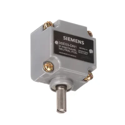 Limit Switch Operating Head Without Lever,Side Rotary Center Neutral,Momentary 5deg Pretravel