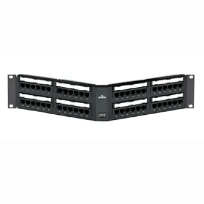 eXtreme 6+ Universal Angled Patch Panel , 48-Port, 2RU, CAT 6