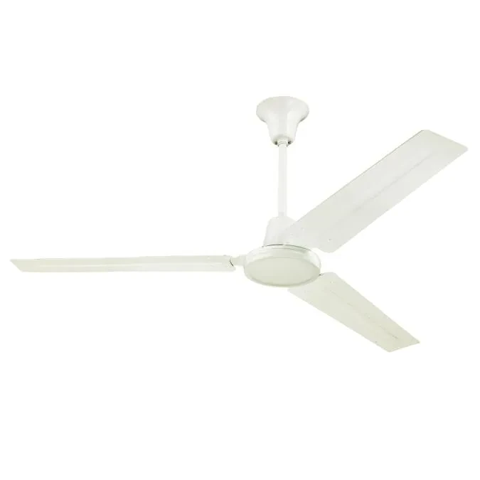56" White Finish White Steel Blades J Hook Installation System