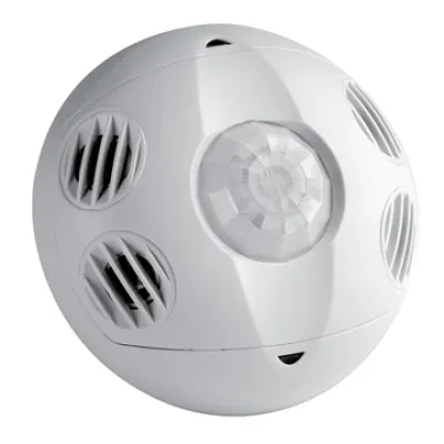 Occupancy Sensor, Ceiling Mounted, Multi-technology, 24VDC, 25ma Power Consumption, 500 Sq Ft, 180 Degree (Major Motion:  PIR: 20' Radius, U/S: 23'L x 23'W Minor Motion: U/S: 17'L...