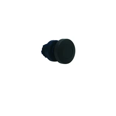 Non-Illuminated Pushbutton Actuator, Type Spring Return, Mushroom Head, Body Material Polyamide, Color Black, Enclosure Zone 1 and 2-21 and 22, Ex II 2 GD, IP66, IK10, Size 1.59 In...