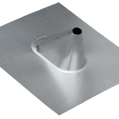 Roof Flashing, 1 in. pipe size, 11 x 13 in. base size