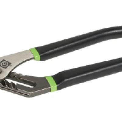 Double layered vinyl handles for comfort and slip resistance.     Reduced handle size allowsfor easy storage of tools in pouches and tool bags.