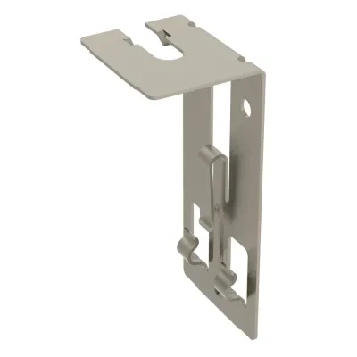 Wire Basket Support Clip, Retrofit, 0.4" Hole