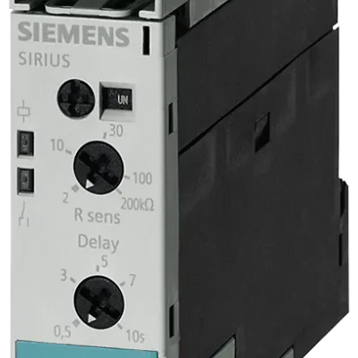 Analog monitoring relay fill level monitoring resistance monitoring from 2 to 200 kohm overshoot and undershoot 24 V AC/DC DC and AC 50 to 60 HZ 2-point or 1-point control tripping...