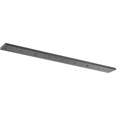 Progress Lighting's canopy accessory offers a convenient way to mount groupings of pendants. This rectangle pendant accessory allows for the hanging of three to five pendants off o...