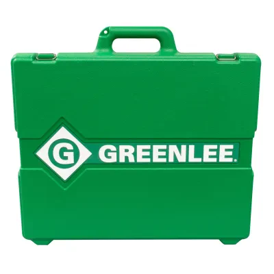 Replacement case for 1/2" to 4" Battery-Hydraulic Drivers. Strong and durable blowmolded case with steel hinge pins built to hold up on the jobsite.  Size labels - easily identify...