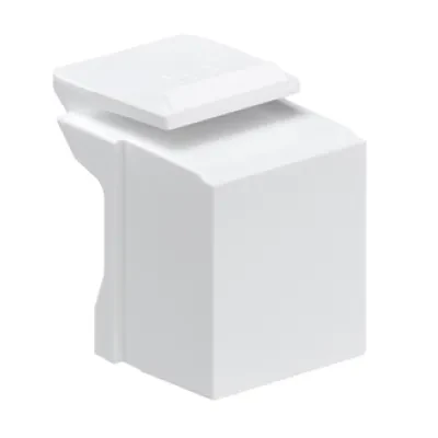 Blank QuickPort Insert - White