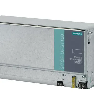 SITOP UPS1100 BATTERY MODULE WITH SERVICE- FREE SEALED PURE LEAD BATTERIES FOR SITOP DC-UPS-MODULES 24 V DC 2.5 AH