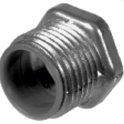 2-1/2" Rigid Zinc Conduit Nipples With Insulated Throat