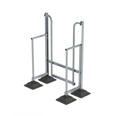nVent CADDY Pyramid Crossover Ladder, 90°, 30" Walkway Height, 3 Steps