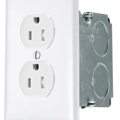 Hubbell Premise Wiring Products, netSELECT Cabinet, Power Kit, 15A 120VAC,Tamper Resistant Duplex