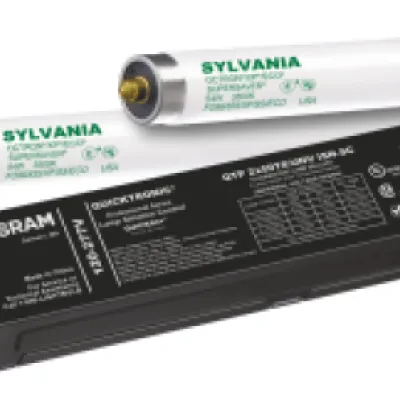 QTP2x59T8UNVISNSC 2 lamp 59wT8 (8') Instant Start electronic ballast, universal voltage, normal ballast factor, banded 10 pk