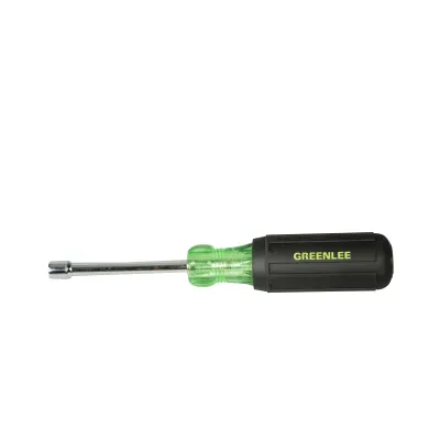 Magnetic nutdriver 1/4" x 3".   Rare earth magnetic tips for a strong hold on nuts and bolts. Color-coded handles and labeled shafts for easy part identification. Hollow shafts pro...