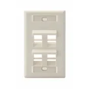 Leviton Manufacturing 42081-4TS Wallplates product image