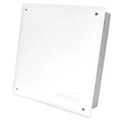 14" SMC with Flush Cover, White