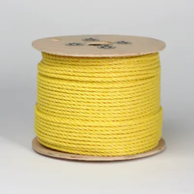 PECO FASTENERS 5/8 X 600 YELLOW POLY ROP SOLD PER EACH