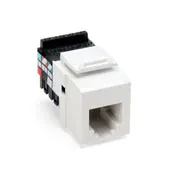 Voice Grade QuickPort Connector, White