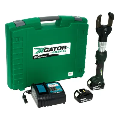 ESC50LX 2” Inline Cutter with two 4.0AH Batteries, 230V Charger and Case.  Greater cutting capacity with a more compact tool.  Inline design provides easy maneuverability.  MRS (Ma...