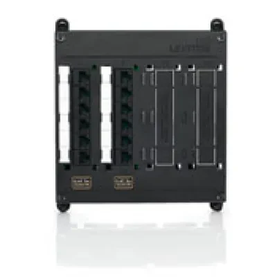 Twist and Mount Patch Panel, 12 CAT 5e Ports