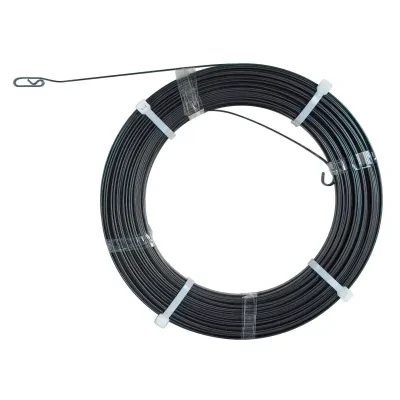 MagnumPRO™ Oil-Tempered Spring Steel Replacement Fish Tape 125'  x 1/8" (38.1m x 3.2mm) without Case.  Oil-tempered spring steel for excellent fishing performance.  Improved low pr...