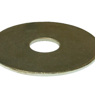 1/4 x 1 Fender Washer USA Made Steel Zinc u/m 100