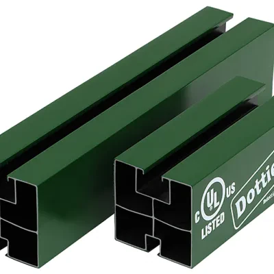 Pipe Support, 3119 lb. maximum load, 4 ft. length, ABS, AES construction