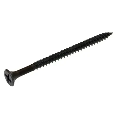#6 x 1-5/8 Bugle Hd Phillips Drywall Screw USA Made Black Phosphate u/m 100