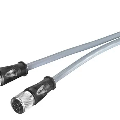 POWER CONNECTING CABLE M12-180/M12-180 FOR POWER SUPPLY OF ET200, PREASSEMBLED CABLE WITH M12 CONNECT. AND M12 A-CODE FEMALE CONNECTOR 4-POLE 15.0 M