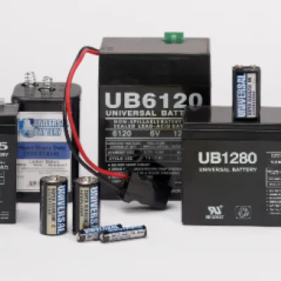 PECO FASTENERS 6 VOLT - 12AH SLA BATTERY SOLD PER BATTERY 10 PER CASE