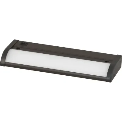 The HIDE-A-LITE V 9 in linear undercabinet fixture provides the ideal solution for residential and light commercial applications. Extruded aluminum construction featuring a lens de...