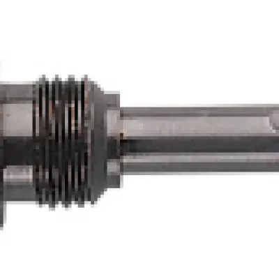 Shank Arbor with High-Speed Steel Pilot Drill Bit.  1/4" shank, 1/4" minimum chuck size.  Use with 9/16" - 1-3/16" Hole Saws.  The best arbor in the industry ensures a solid connec...