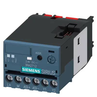 BASIC MODULE FOR AS-I, STAR-DELTA START, SCREW CONNECTION, MOUNTED ON CONTACTORS 3RT2 S00/ S0 COMM. CAPABLE CONTACTOR REQUIRED