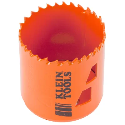 Bi-Metal Hole Saw, 2-Inch, Optimized for cutting steel. Also cuts stainless steel