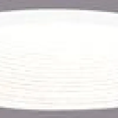 A multi-groove Step Baffle in a White finish for use with insulated ceilings. 7-3/4 in outside diameter.
