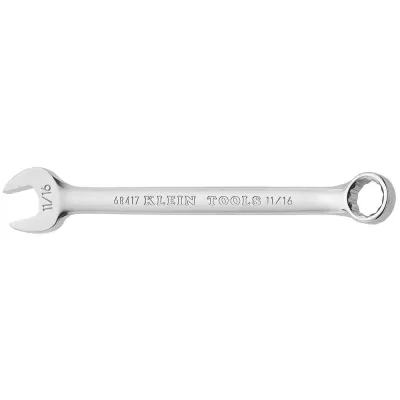 Combination Wrench, 1-Inch, Open ends offset at 15-degree angle for confined working areas