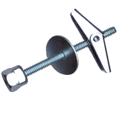 Sheet Rock Toggle For 3/8 Threaded Rod, Vertical Mount, Steel Zinc, u/m 25