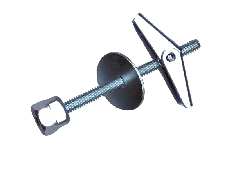 Sheet Rock Toggle For 3/8 Threaded Rod, Vertical Mount, Steel Zinc, u/m 25