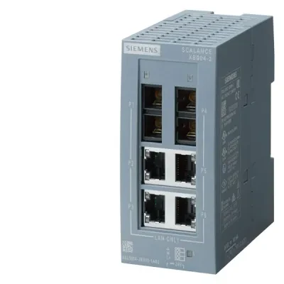 SCALANCE XB004-2 Unmanaged Industrial Ethernet Switch